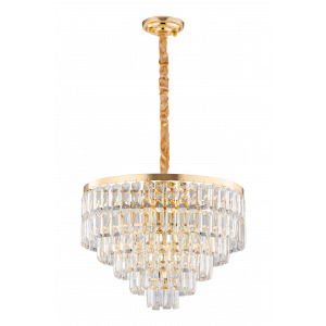 2752E/10A GOLD+CLEAR (1) Люстра NW