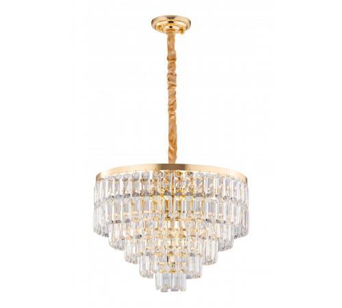 2752E/10A GOLD+CLEAR (1) Люстра NW