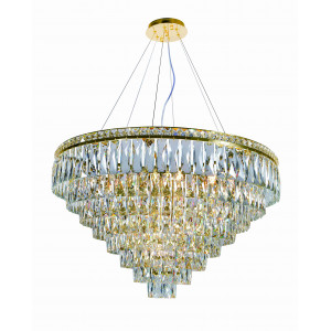 2785E/18A GOLD+CLEAR (1) Люстра (в 2-х коробках) NW