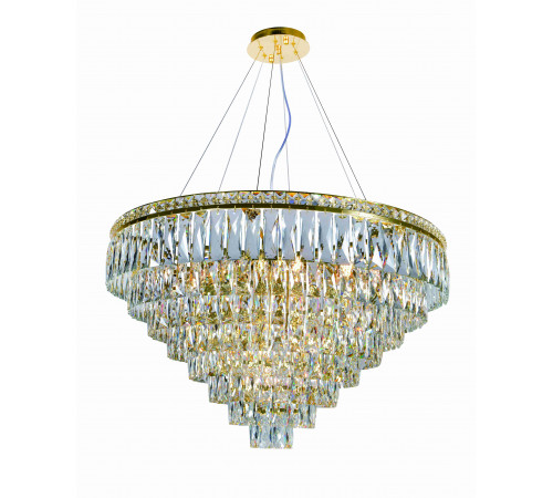 2785E/18A GOLD+CLEAR (1) Люстра (в 2-х коробках) NW