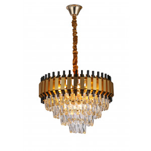 26021/6+3 BLACK+GOLD (1) Люстра (RL) #