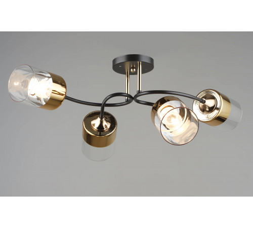 5984/4 BK+FGD (2) Люстра (RL)