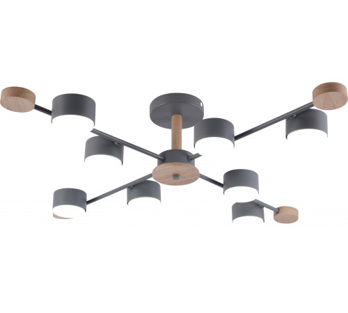 GX3751-8 GREY+WOOD (1) Люстра RL