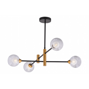 4751MDM/4 BK+BRO (1) Люстра NW #