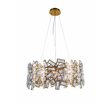 6031P/8A PLATING BRASS+CLEAR (1) Люстра NW