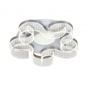 3450/5C WHITE+BRUSHED GREY (1) Люстра (RL)