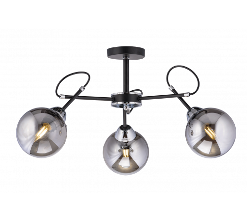 40317MD/3 MBK+CH (1) Люстра (NW)