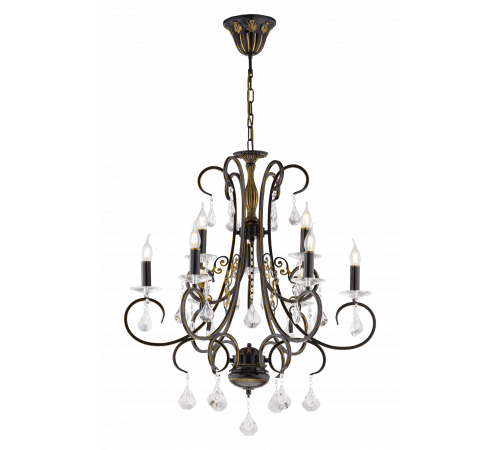 4739/3+6P BK (1) Люстра