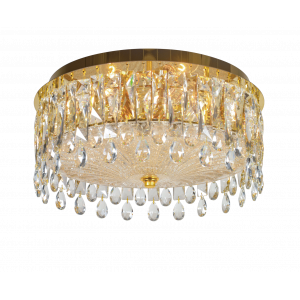 6026E/6A GOLD H+CLEAR (1) Люстра NW