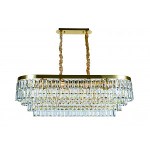 2752E/14A GOLD+CLEAR (1) Люстра (в 2-х коробках) NW #