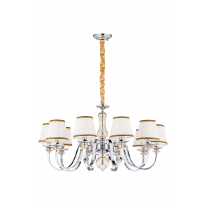 5360R/10 CHR (1) Люстра (NW)