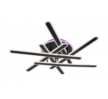 A809/6 BK+RGB (1) Люстра MN (RL)