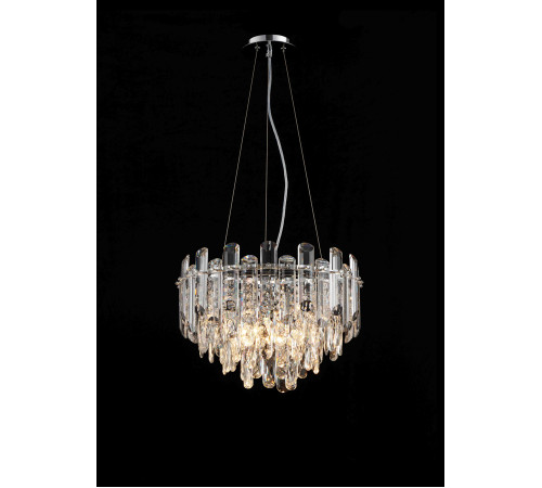 NW076-ф400*H290 CHROME (1) Люстра NW