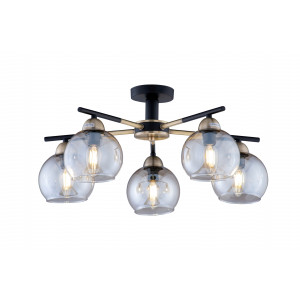 40369MD/5 MBK+AB (1) Люстра (NW)