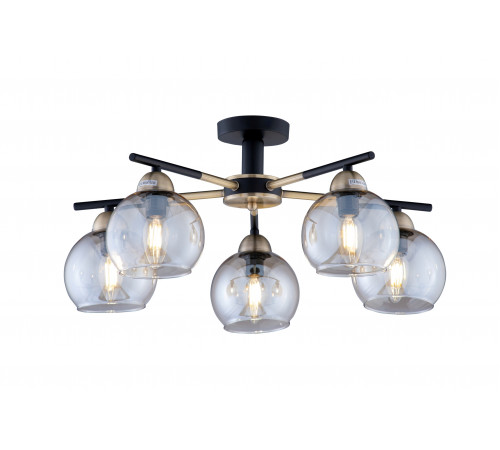 40369MD/5 MBK+AB (1) Люстра (NW)