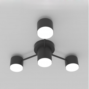 CL-BLACK DOT-R001-GX53*4 BK (1) Люстра RL #