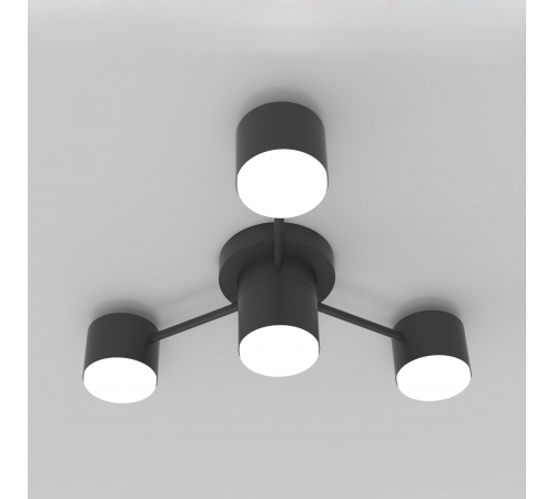 CL-BLACK DOT-R001-GX53*4 BK (1) Люстра RL #