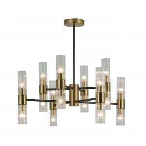 74785/8+8 BLACK+COPPER (1) Люстра (RL) #