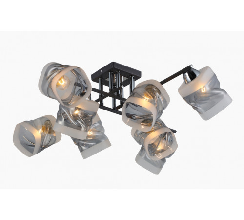74333/8 CHROME+GRAY (1) Люстра (RL)