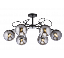 40317MD/6 MBK+CH (1) Люстра (NW)