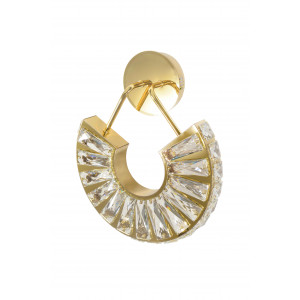 W6019E/13W GOLD+CLEAR (1) Настенный светильник NW #