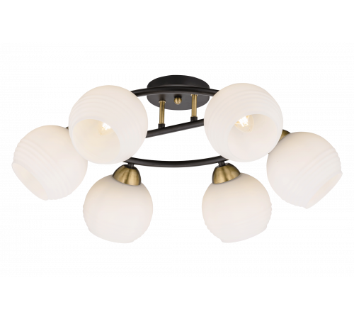 40296MD/6B MBK+AB (1) Люстра (NW)