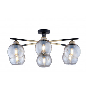 40369MD/6 MBK+AB (1) Люстра (NW)