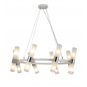 74784/16R WHITE+CHROME (1) Люстра (RL) #