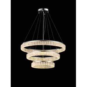 A23-ф800+600+400*H80 CHROME (1) Люстра (в 2-х коробках) NW #