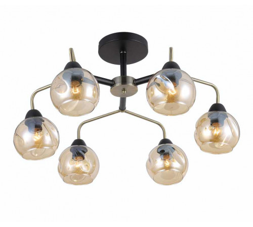 67034/6 BRONZE+BK (1) Люстра (RL)