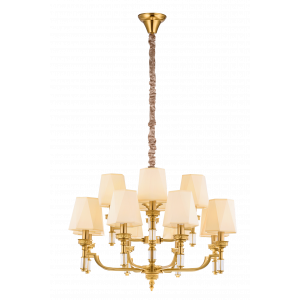 8679/8+4LT BRASS (1) Люстра NW