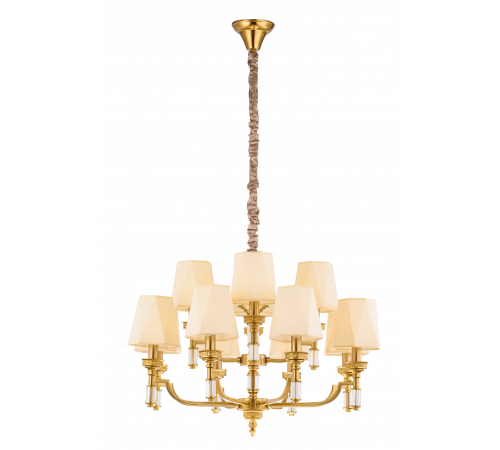 8679/8+4LT BRASS (1) Люстра NW