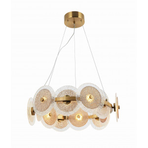 7033MD-12BS/CL+CE BRASS METAL (1) Люстра (NW) #