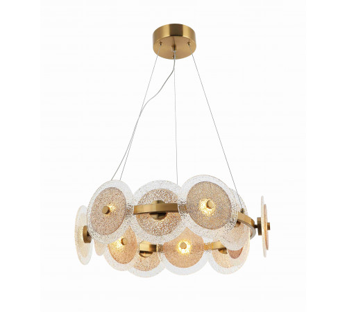 7033MD-12BS/CL+CE BRASS METAL (1) Люстра (NW) #