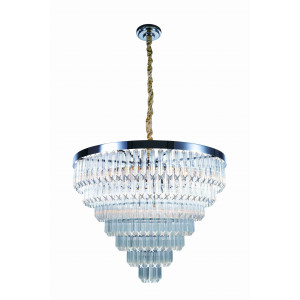 5731R/18 CHROME+CLEAR (1) Люстра (в 2-х коробках) NW #