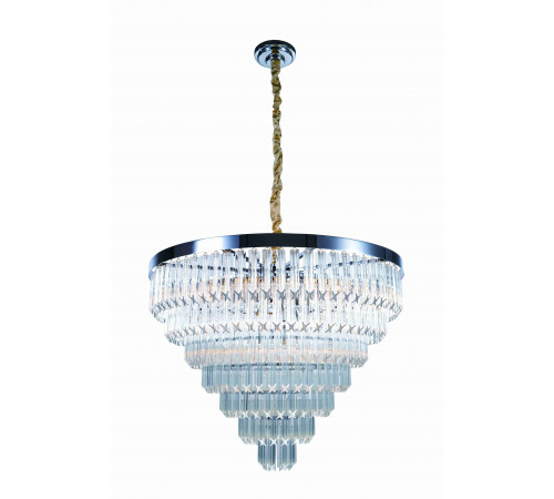 5731R/18 CHROME+CLEAR (1) Люстра (в 2-х коробках) NW #