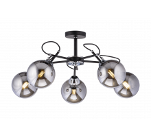 40317MD/5 MBK+CH (1) Люстра (NW)