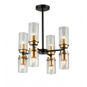 74671/4+4 GOLD+BLACK (1) Люстра (RL)