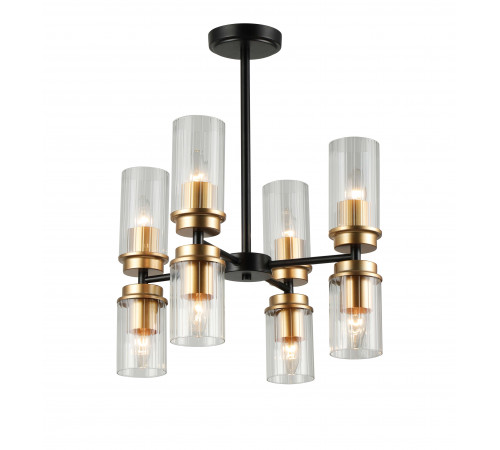 74671/4+4 GOLD+BLACK (1) Люстра (RL)