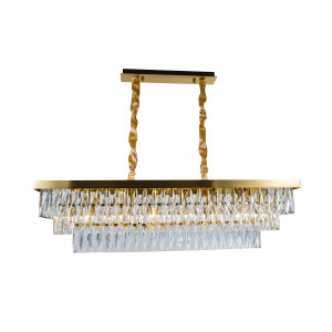 2431P/14A PT BRS +CL (1) Люстра NW #