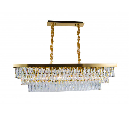 2431P/14A PT BRS +CL (1) Люстра NW #