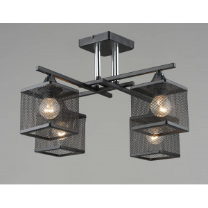 5986/4 BK+CH (1) Люстра (RL)