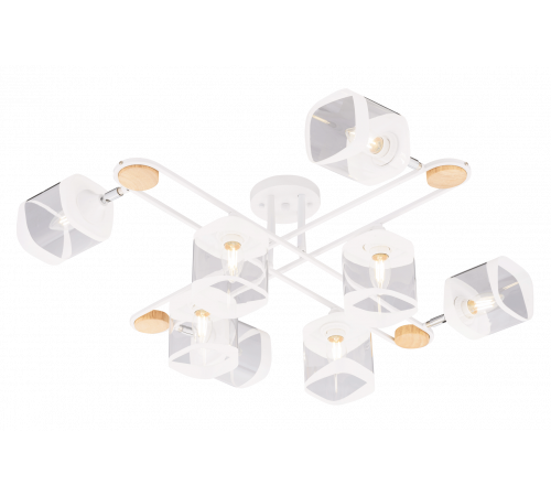 5079/8 WT+WOOD (1) Люстра (RL)