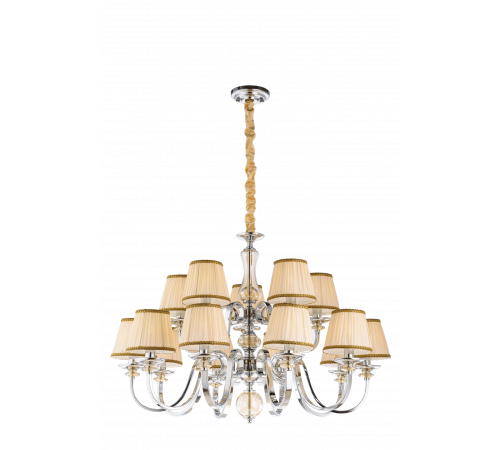 5360R/10+5 CHR (1) Люстра (NW)