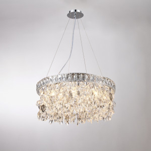 NW039-ф600*H260(1200) NEW 25 CHROME (1) Люстра NW