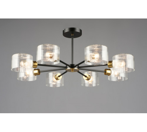 7412/8 BK+COP (1) Люстра RL