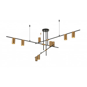 9001-DW/9 BLACK+BRASS (1) Светильник (NW) #