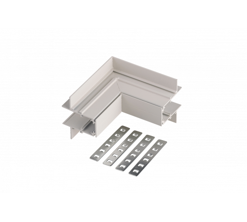 20AZ O90-W (1/50) Внешний угловой соединитель для встраиваемого шинопровода