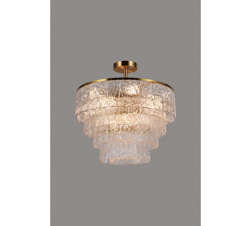 5011/10LT BRASS+CLEAR LIGHT (1) Люстра NW