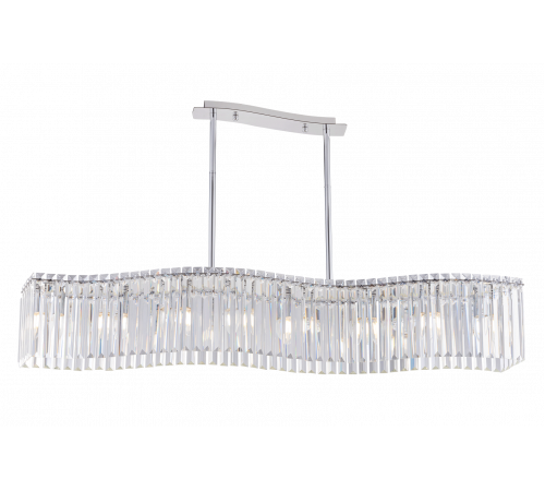 3100R/8A CHROME+CLEAR (1) Люстра NW